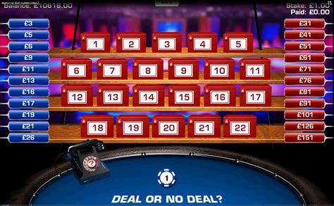 Deal or no deal roulette play for money  We recommend 888Casino for Deal or No Deal as well as other live dealer games such as Lightning Roulette, Dream Catcher, Monopoly Live and others